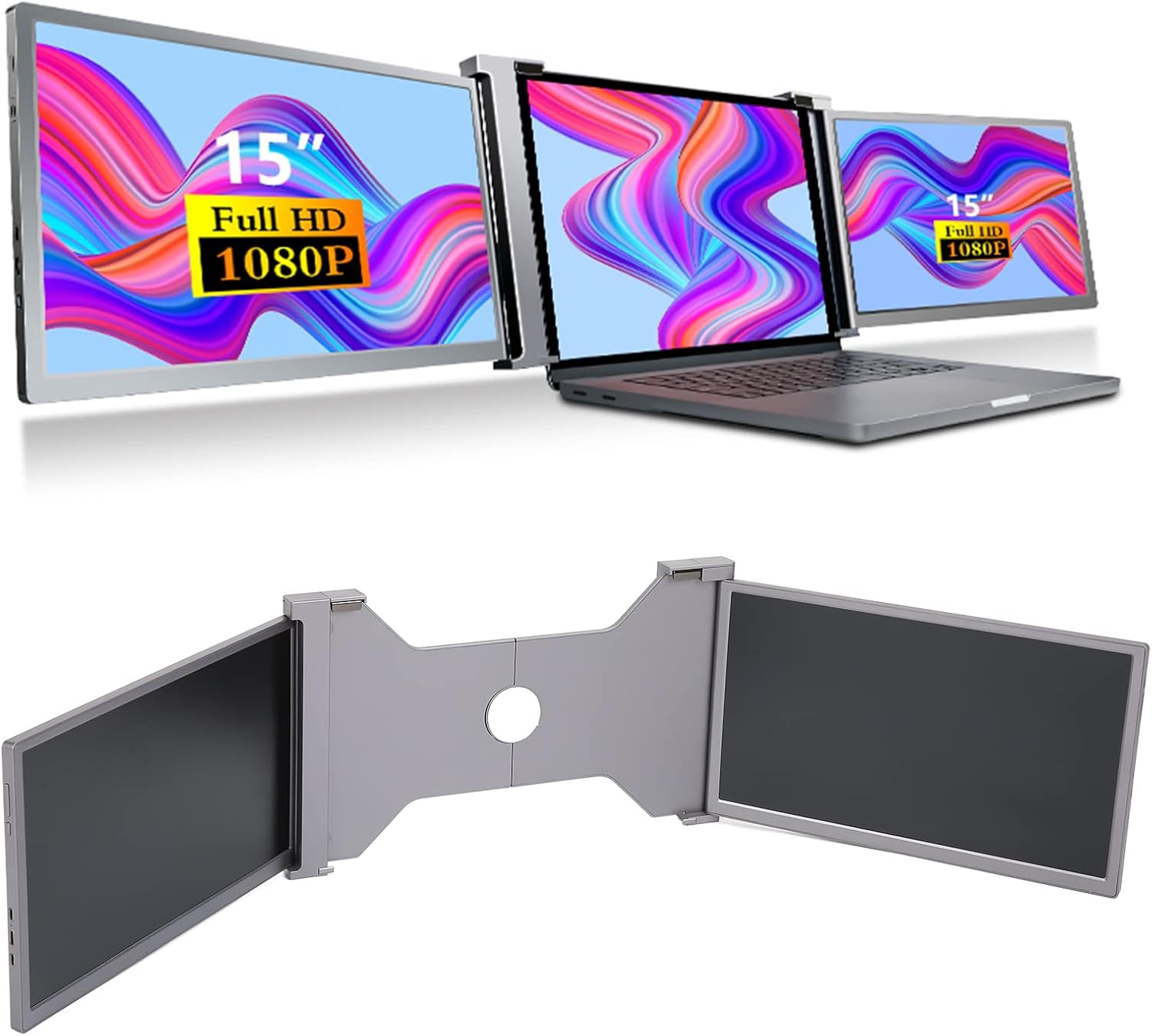 Extensor de Tela para Laptop – 1080P FHD IPS Ultra-Fino s9