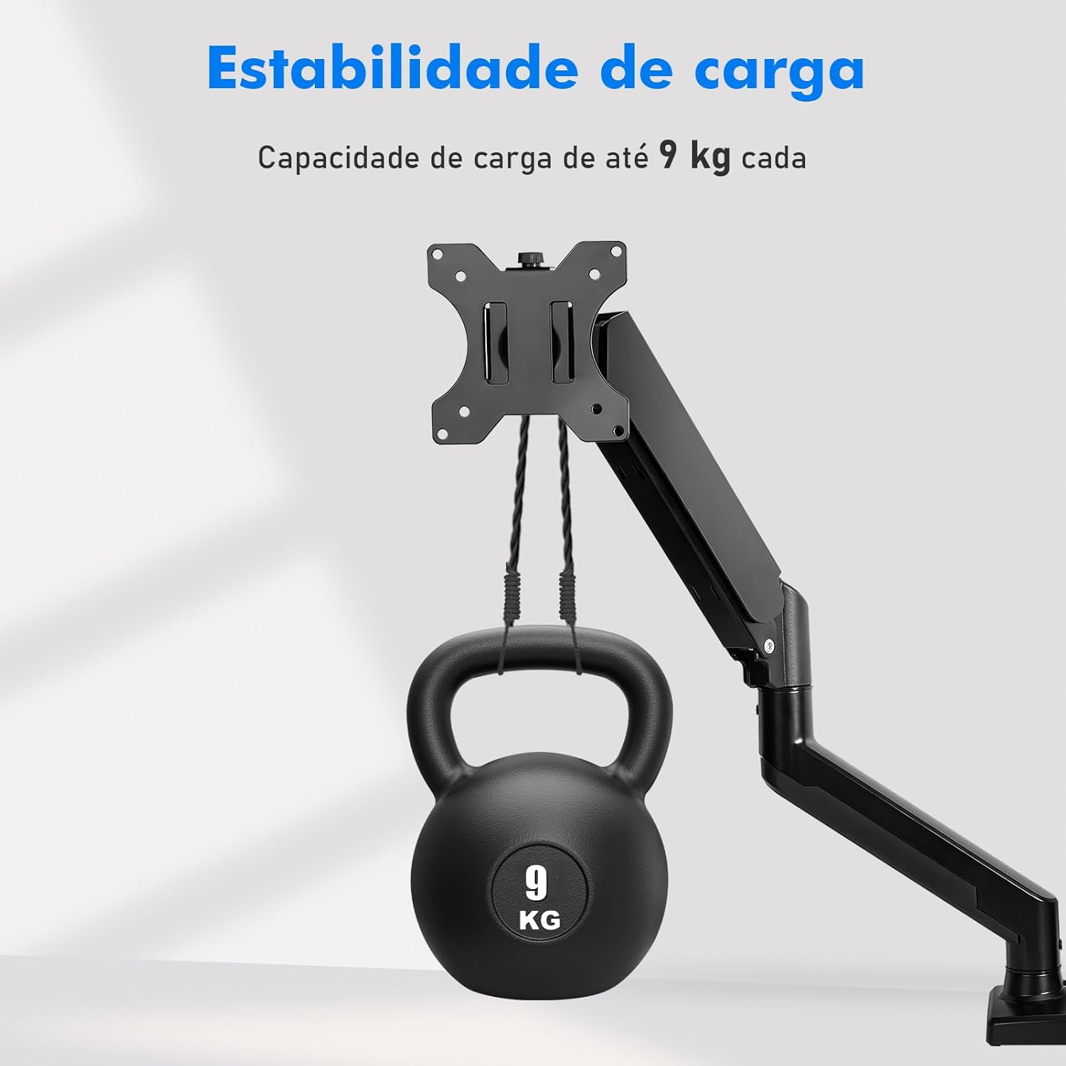 CH045 - SUPORTE DE MONITOR COM 2 BRAÇOS