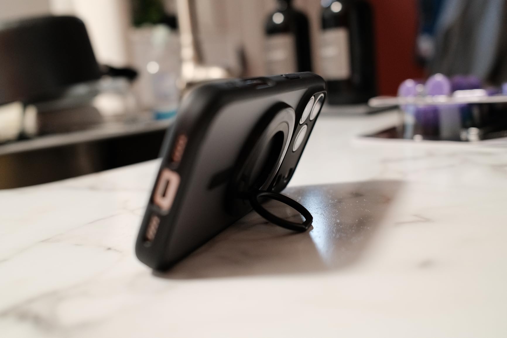 SYNCWIRE Suporte magnético de anel de telefone