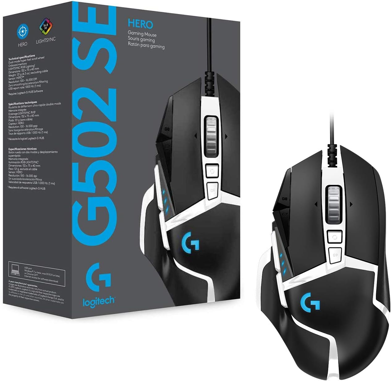 Logitech G502 SE Hero RGB