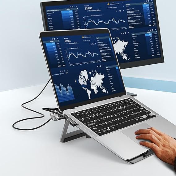 WiWU A821CH 2-in-1 Laptop Stand &amp; Hub