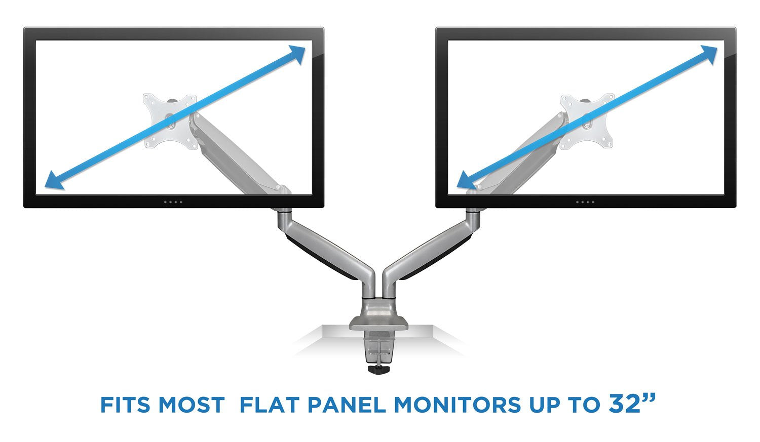 Suporte Duplo para Monitores Articulado