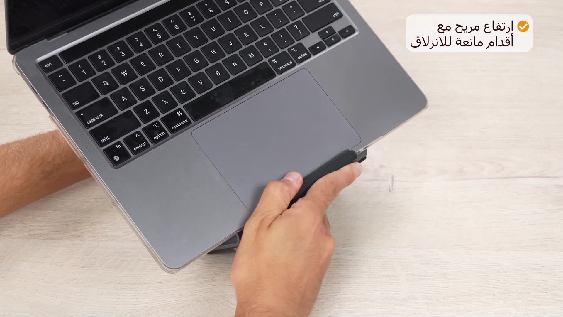 WiWU A821CH 2-in-1 Laptop Stand &amp; Hub