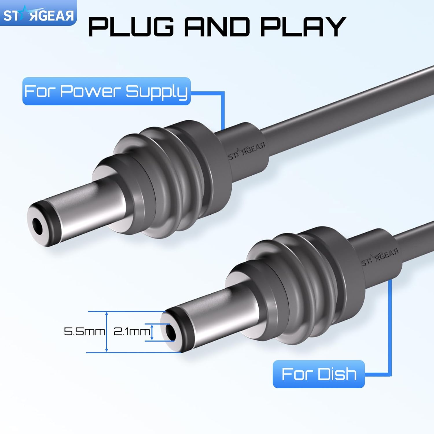 Genuine Starlink DC-DC Cable – 15 m para Starlink Mini
