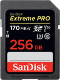 SanDisk Extreme PRO SDXC UHS-I Card - C10, U3, V30, 4K UHD