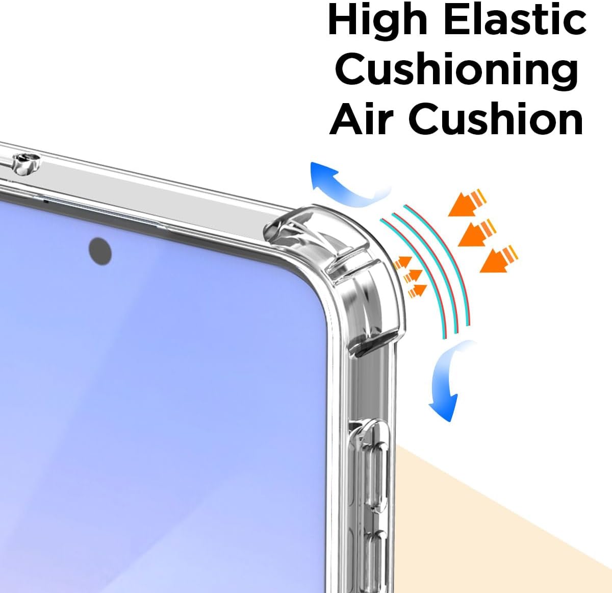 Capa ARAREE DUPLA TRANSPARENTE MAGSAFE SAMSUNG Z FLIP 7