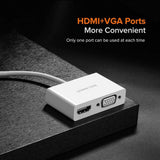 UGREEN 30843 USB-C TO HDMI &amp; VGA CONVERTER