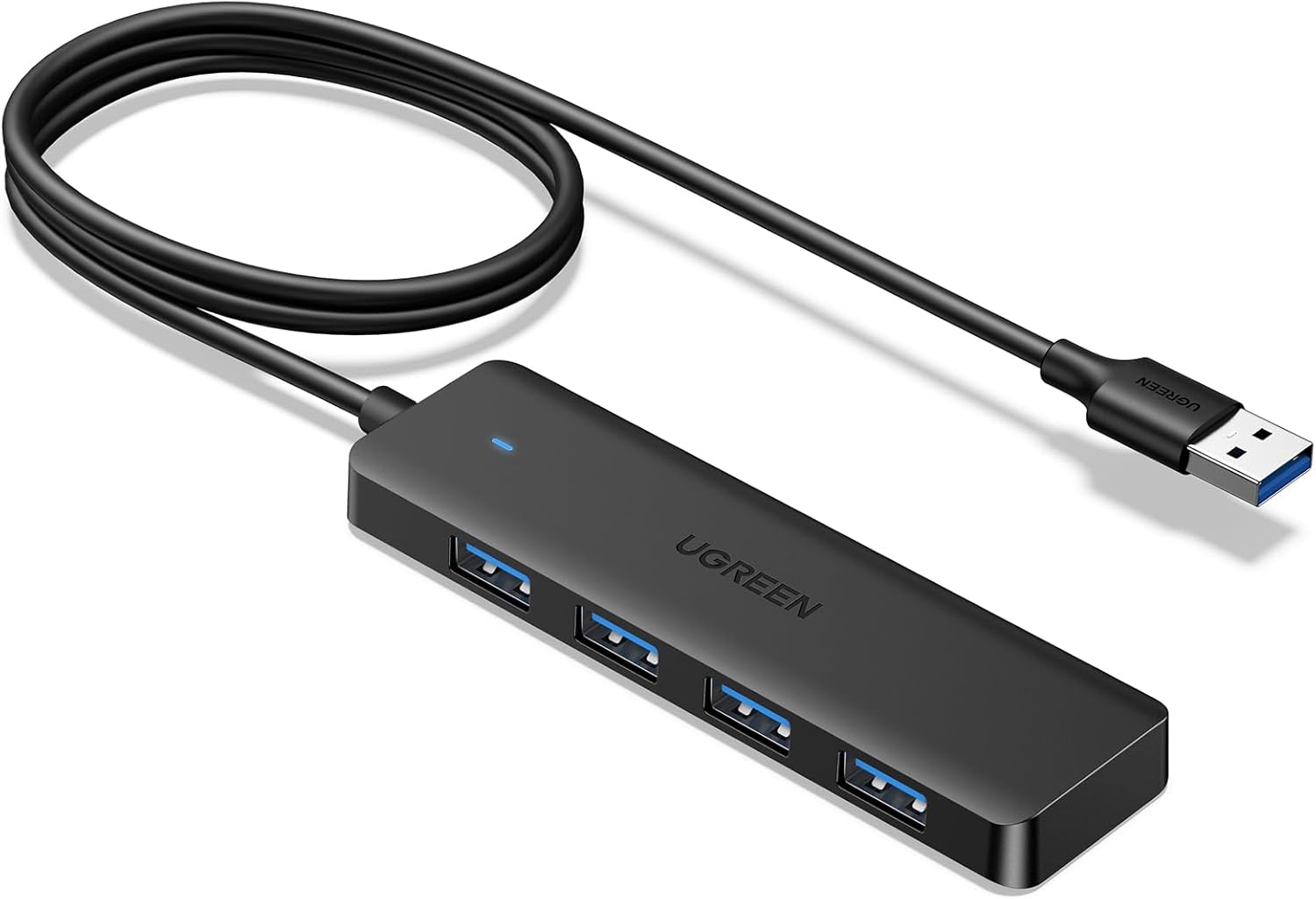 UGREEN USB 3.0 Hub, 4 Ports USB A Splitter Ultra-Slim USB