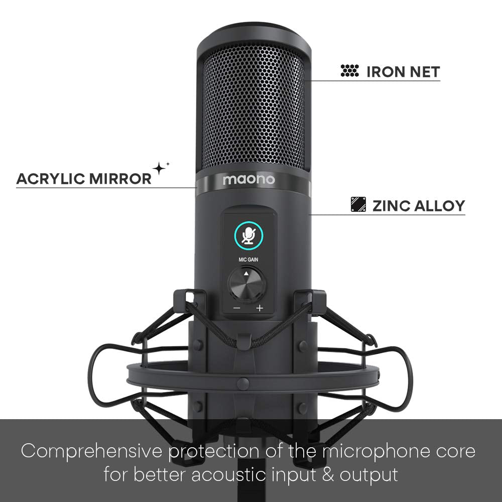 MAONO AU-PM421 Condenser USB Microphone