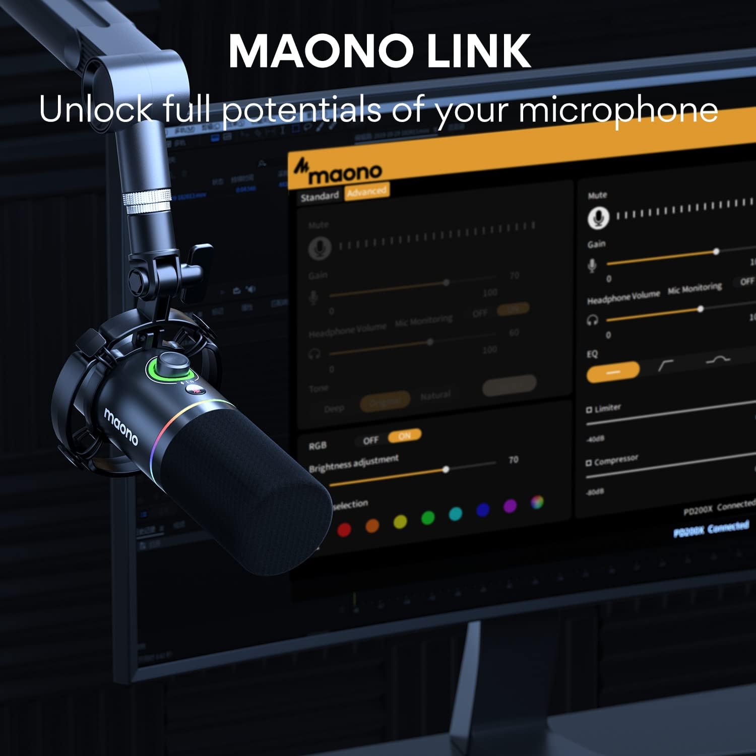 MAONO USB Microphone Kit 192KHZ/24BIT AU-A04T