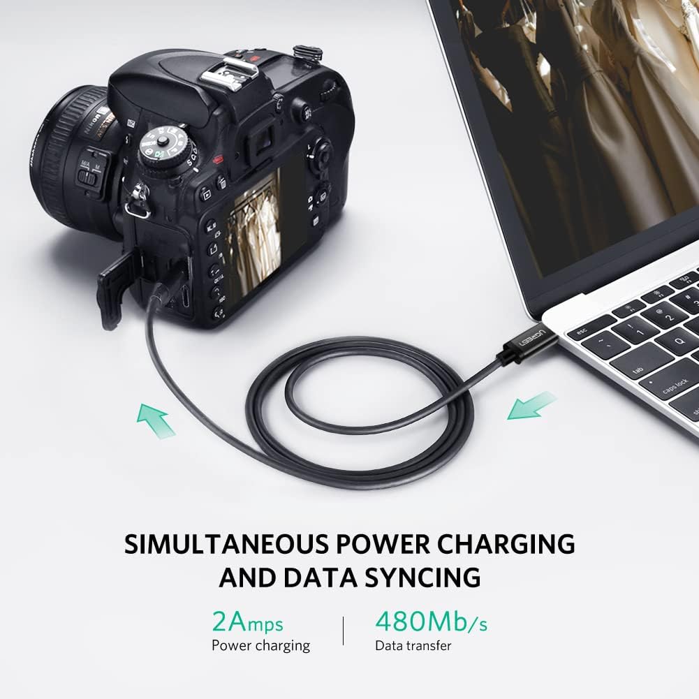 UGREEN Mini USB to USB C Cable 3FT Mini USB to Type C