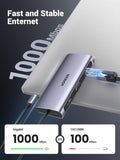 UGREEN USB C Hub, 10-in-1 USB-C Docking Station