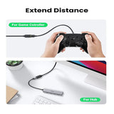Cable USB 3.0 UGREEN 10368B, male, 1m (black)