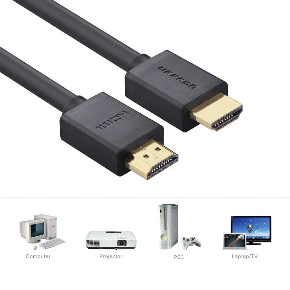 Ugreen 1.5m HDMI 2.0 Male To Male Cable With Ethernet Full Copper