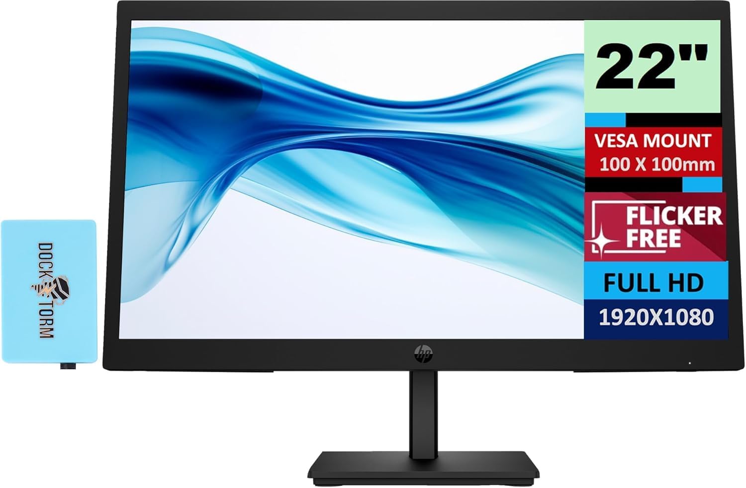 Monitor FHD HP Série 3 Pro 21,45" 322pe