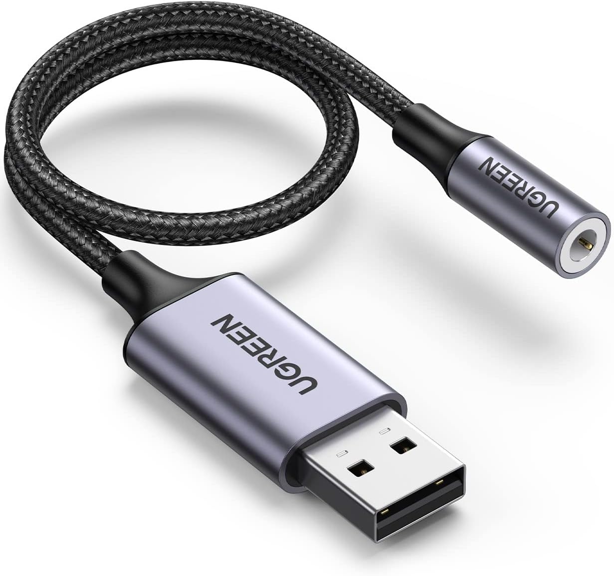UGREEN USB to 3.5mm Jack Audio Adapter