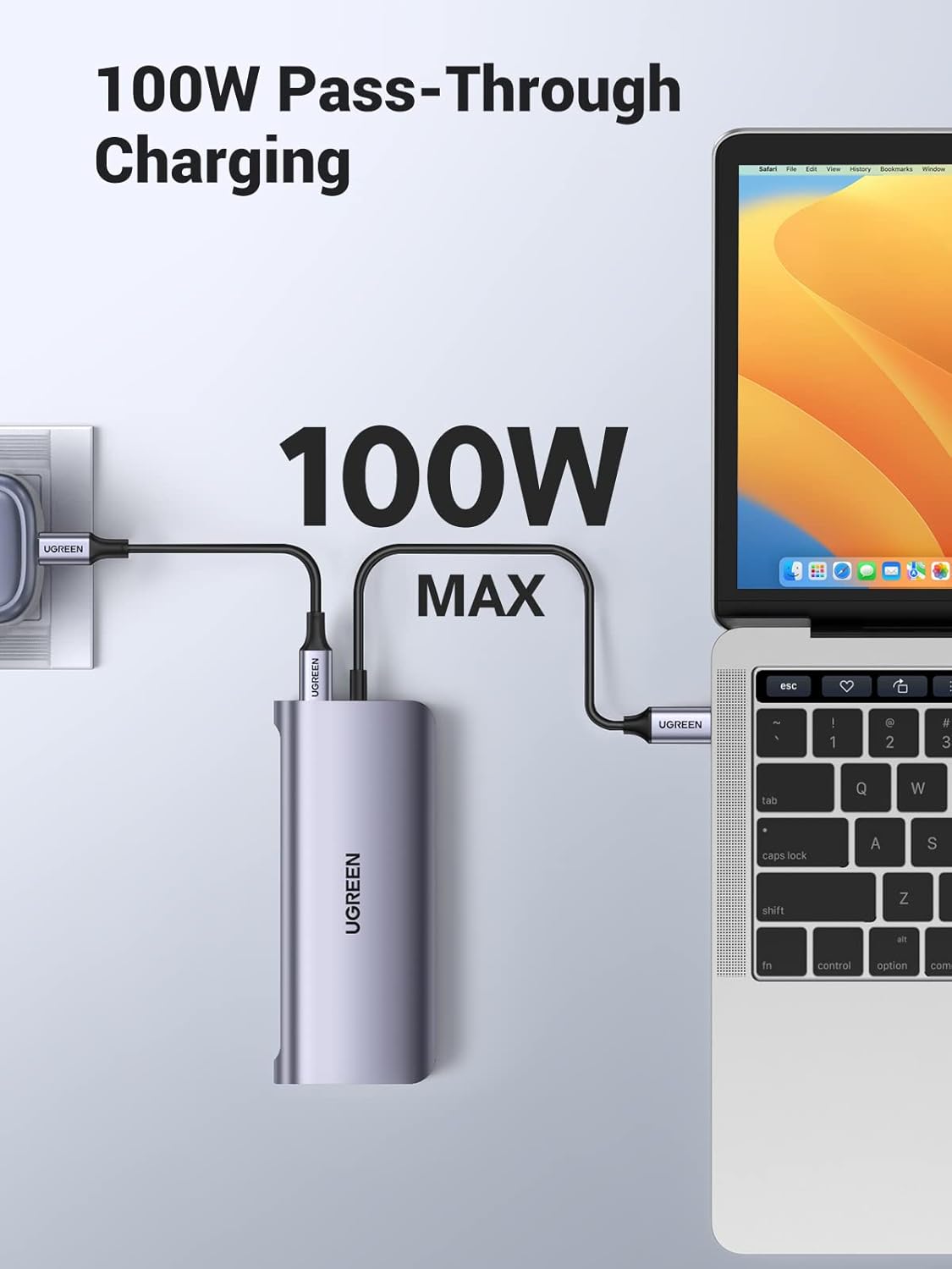 UGREEN USB C Hub, 10-in-1 USB-C Docking Station