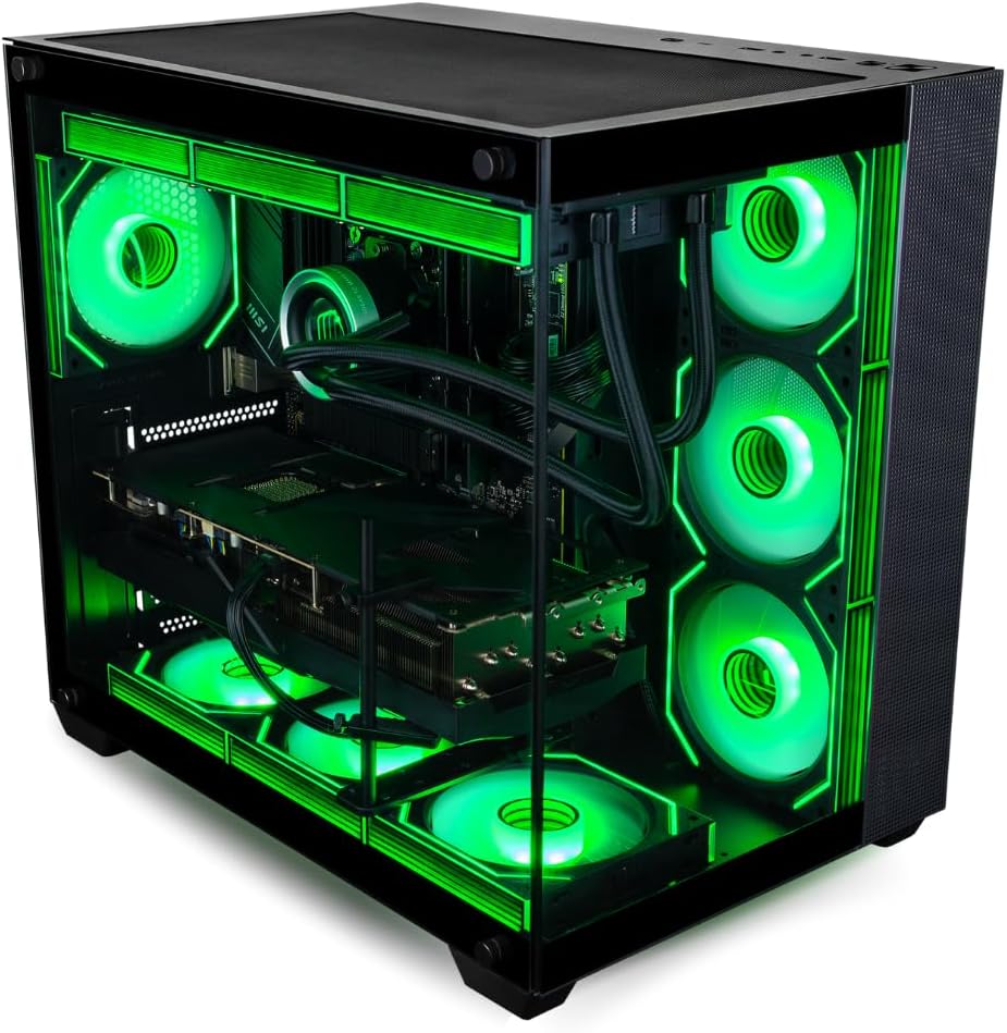 SAMA Shadow Case – PC Gamer Completo-Intel Core i7-13700F, NVIDIA RTX 4070, 32 GB DDR5, 1 TB NVMe PCIe 4.0