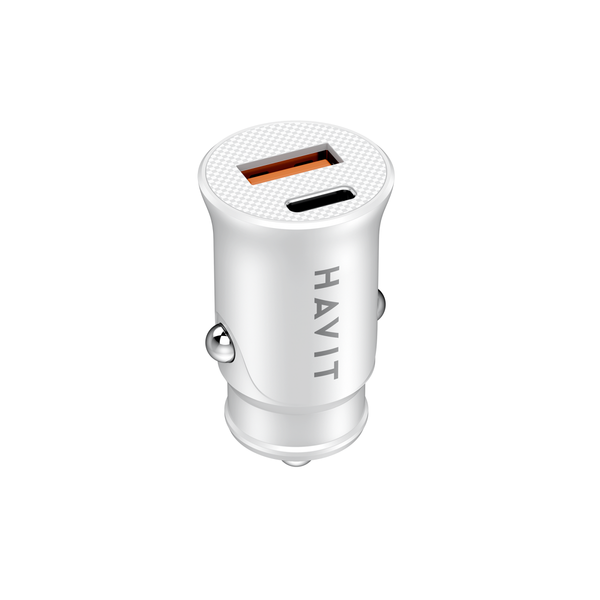 CARGADOR DE CARRO HAVIT USB-A + USB-C 20W/3A CC2022