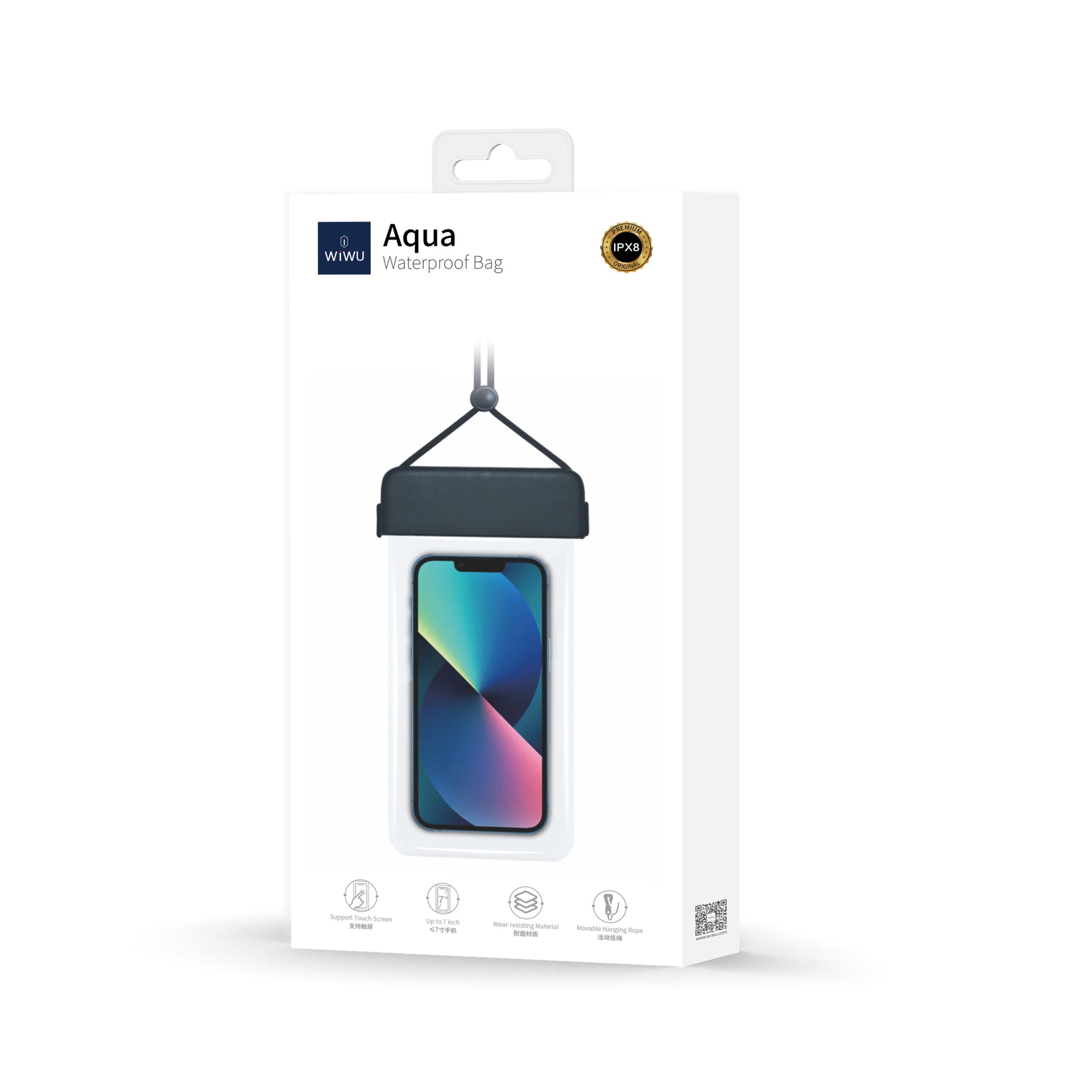 Waterproof Phone Pouch, IPX8 Waterproof Phone Case