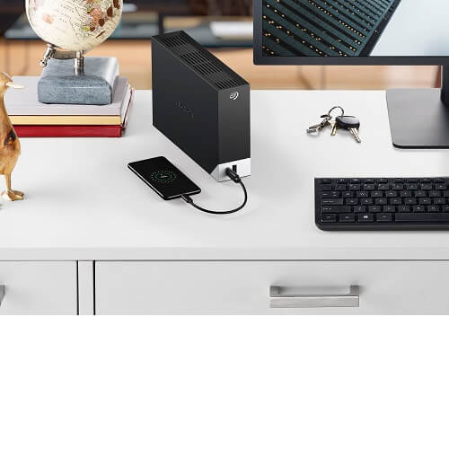 SEAGATE EXTERNAL HARD DISK 14TB ONE TOUCH HUB 3.5”