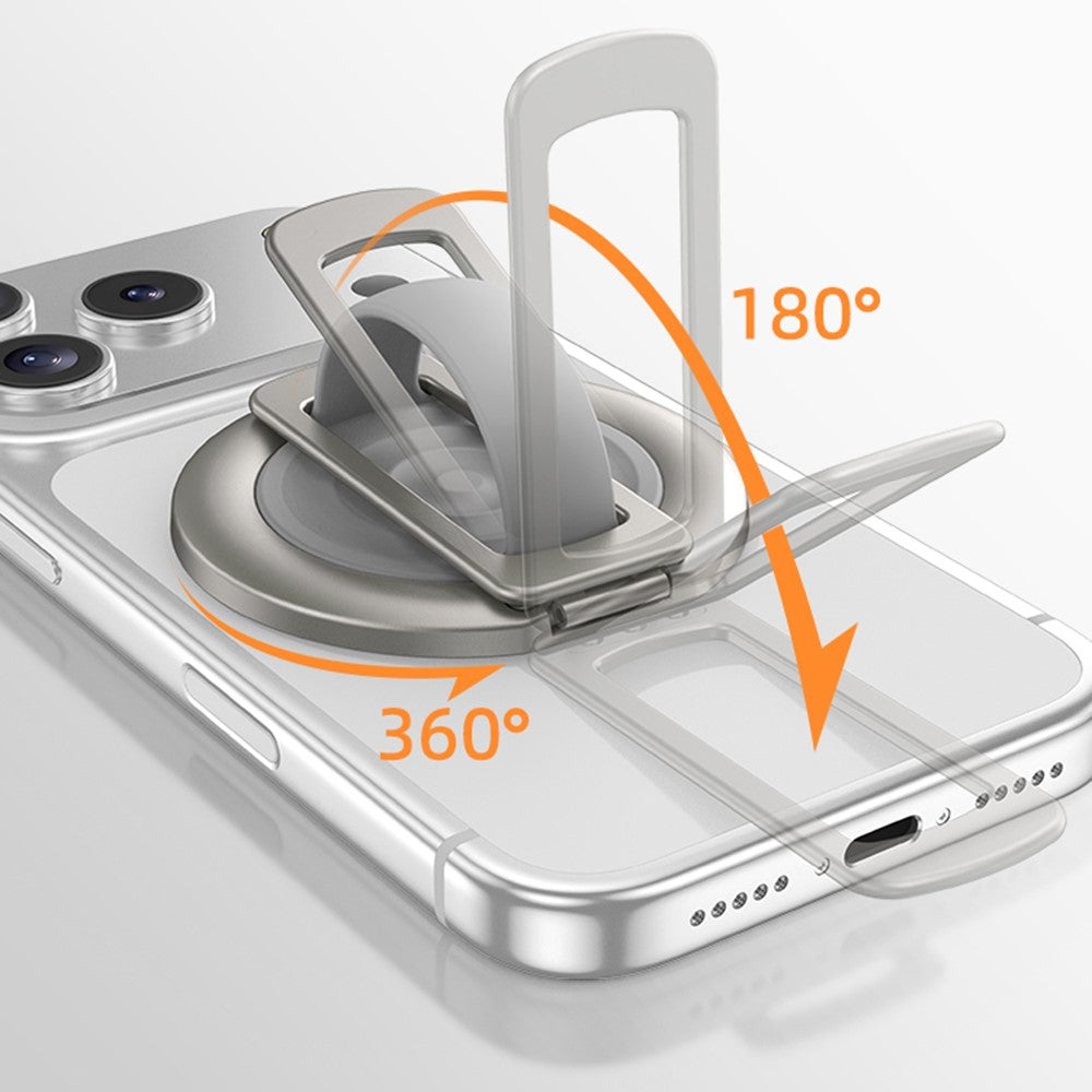 Suporte Magnético de Anel NJOYNY NY-189 360° MagSafe com Alça para Smartphone