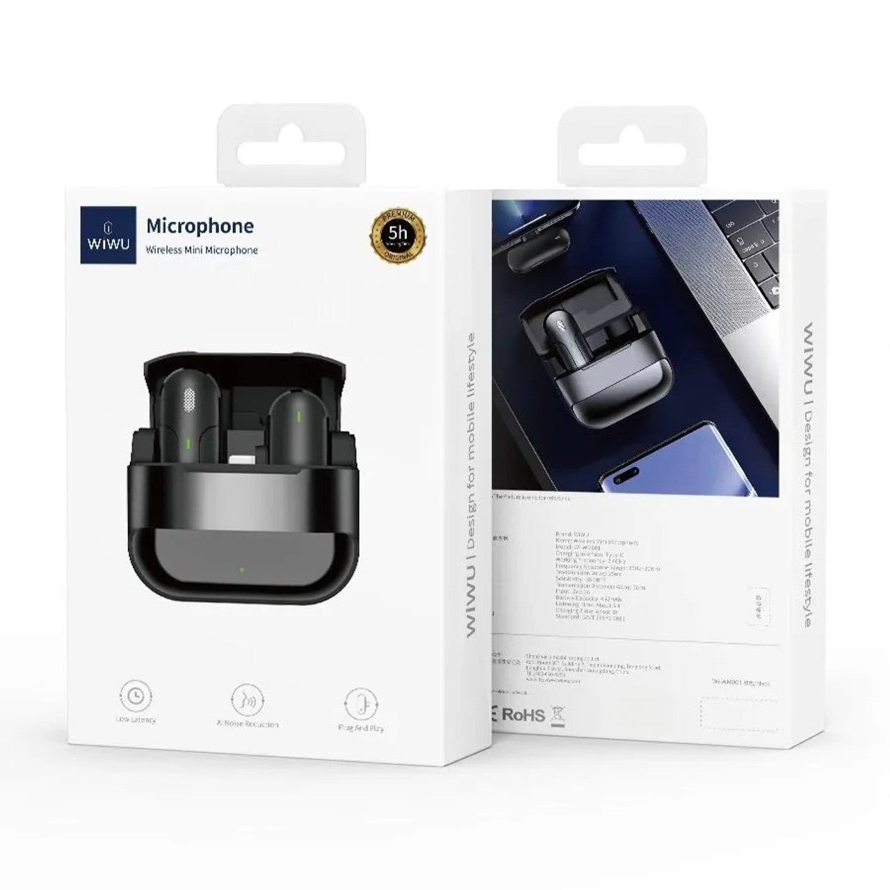 WIWU WI-WM001 WIRELESS MINI MICROPHONE TYPE C