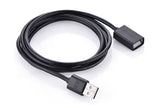 Cable UGREEN USB 2.0 Extender US103 1m Black