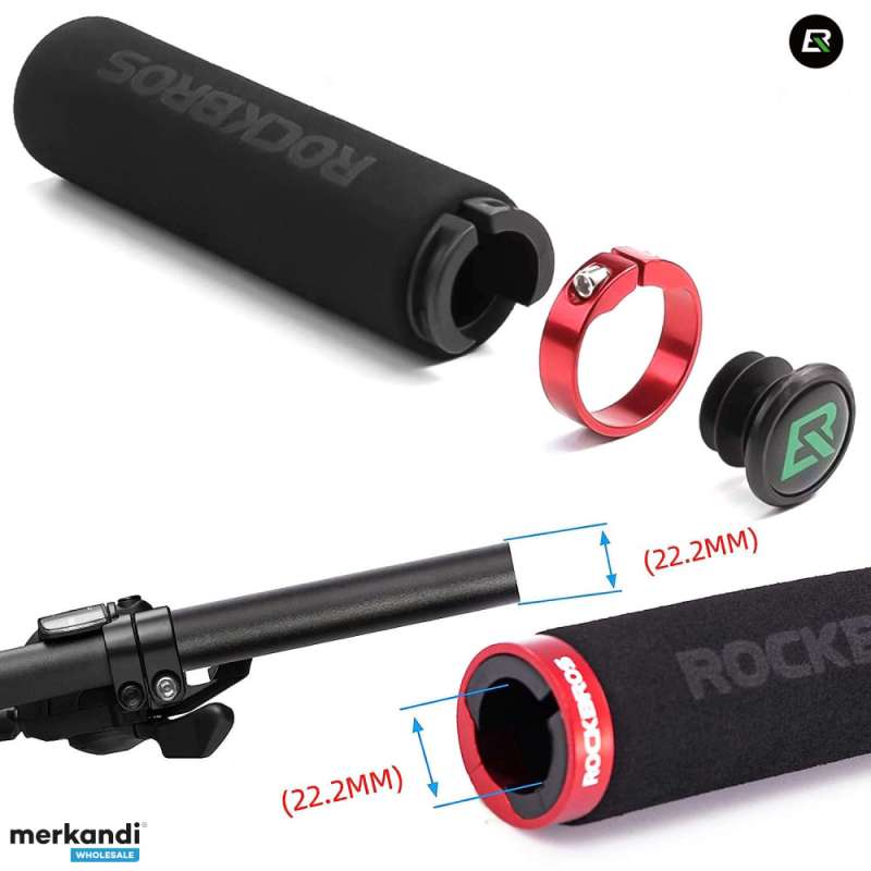 RockBros BT1001BKRD Punhos de Bicicleta