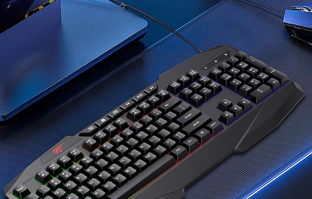 Teclado Retroiluminado Multifuncional Havit KB878L