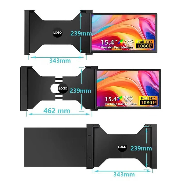 Extensor de Tela para Laptop 14” - FHD 1080P IPS Portátil