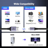 UGREEN 8K Micro HDMI to HDMI Cable 3.3FT