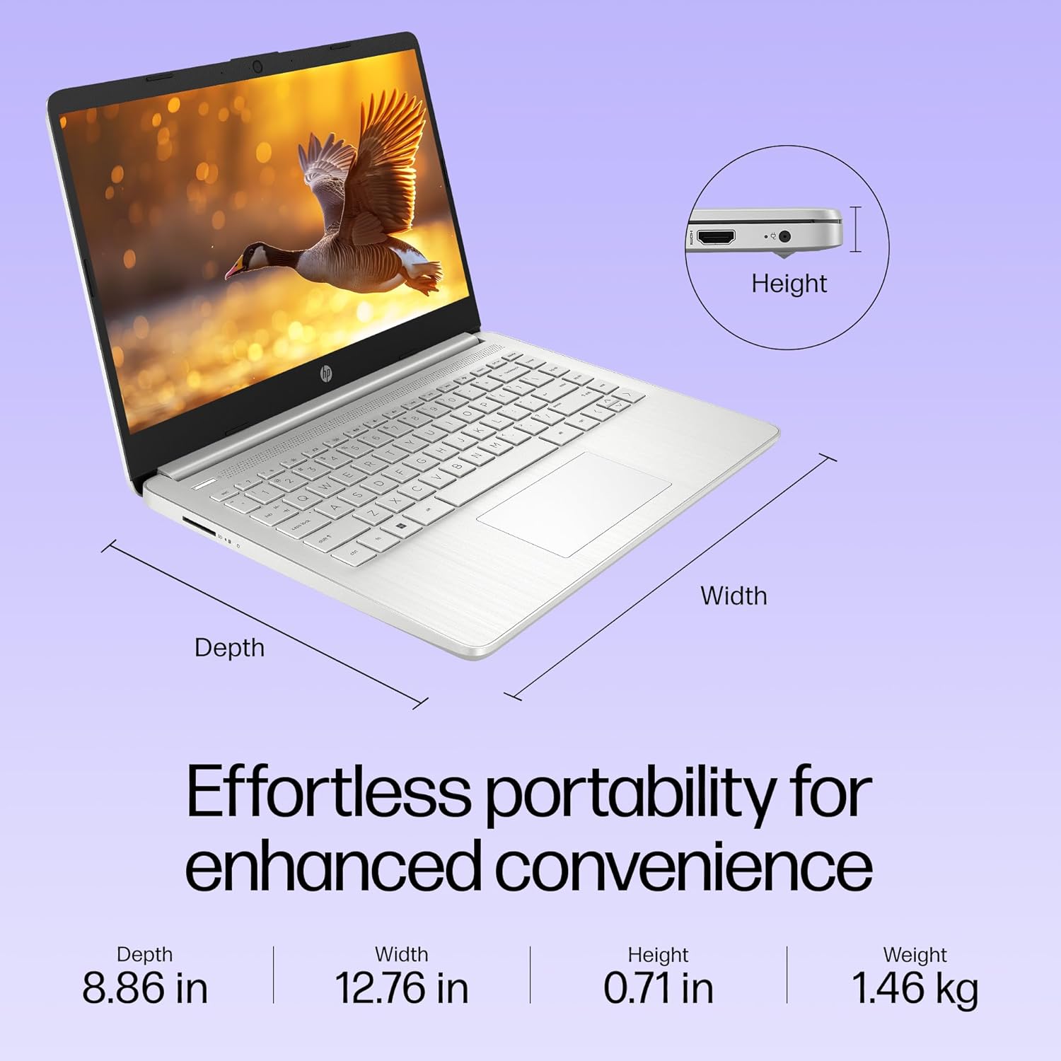 HP 14s-Dq5187 Core i3 8GB/512GB