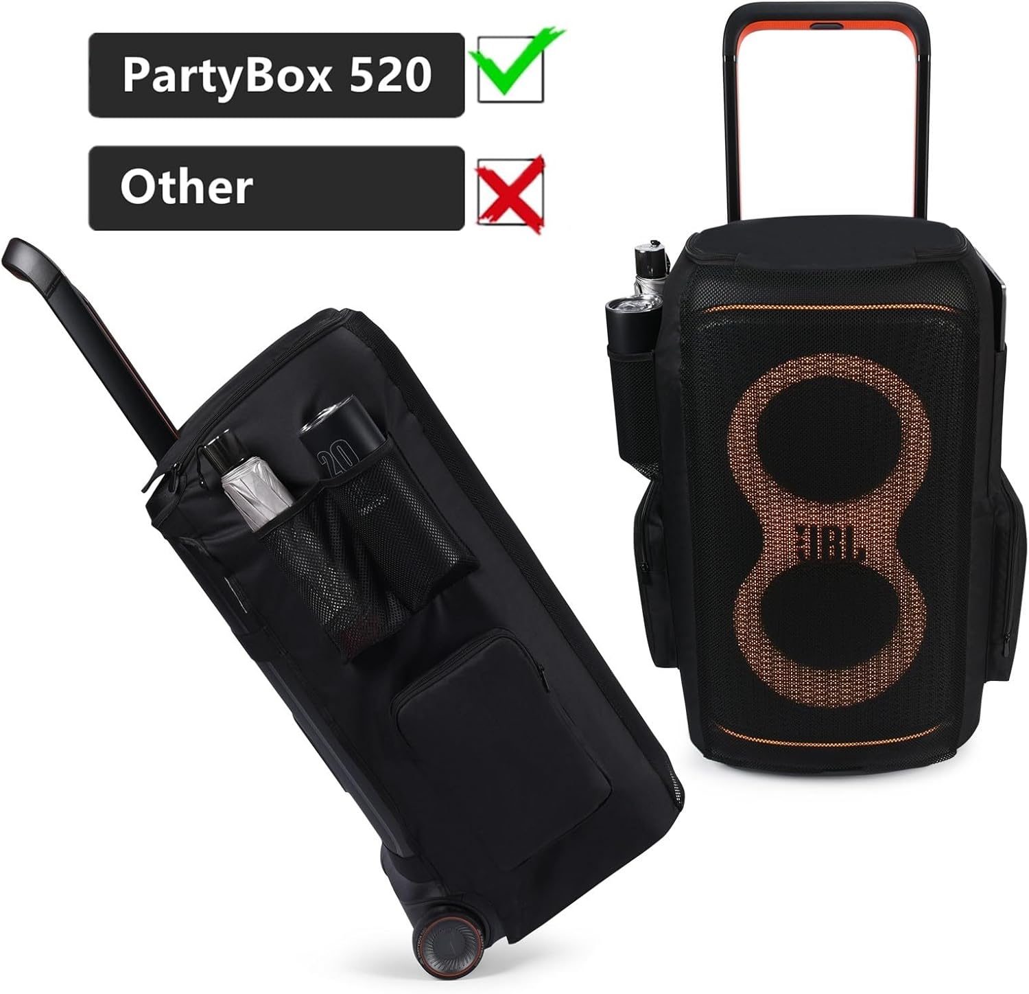 Capa protetora multifuncional para JBL PartyBox 520