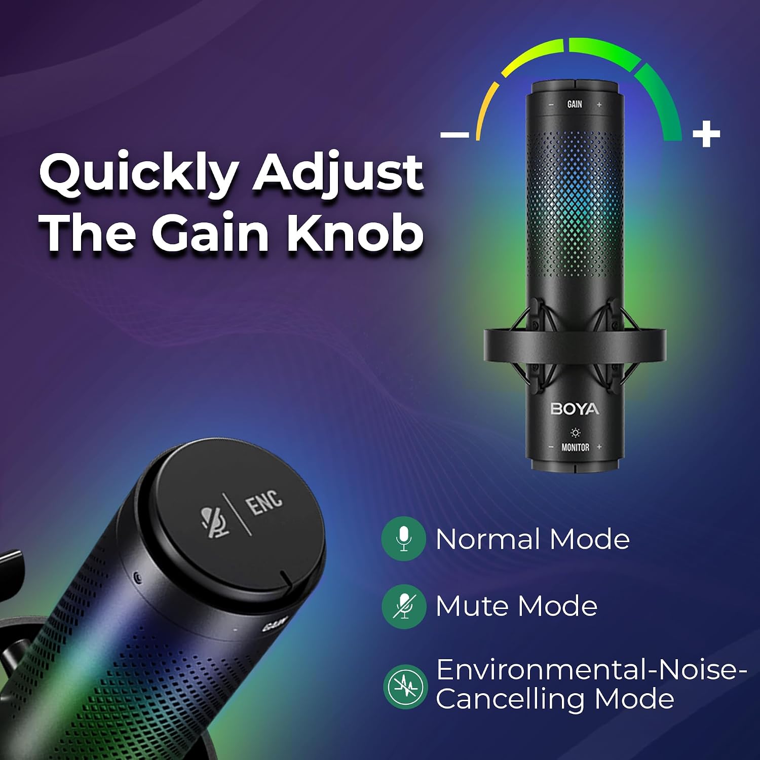 BOYA K9 USB Microphone