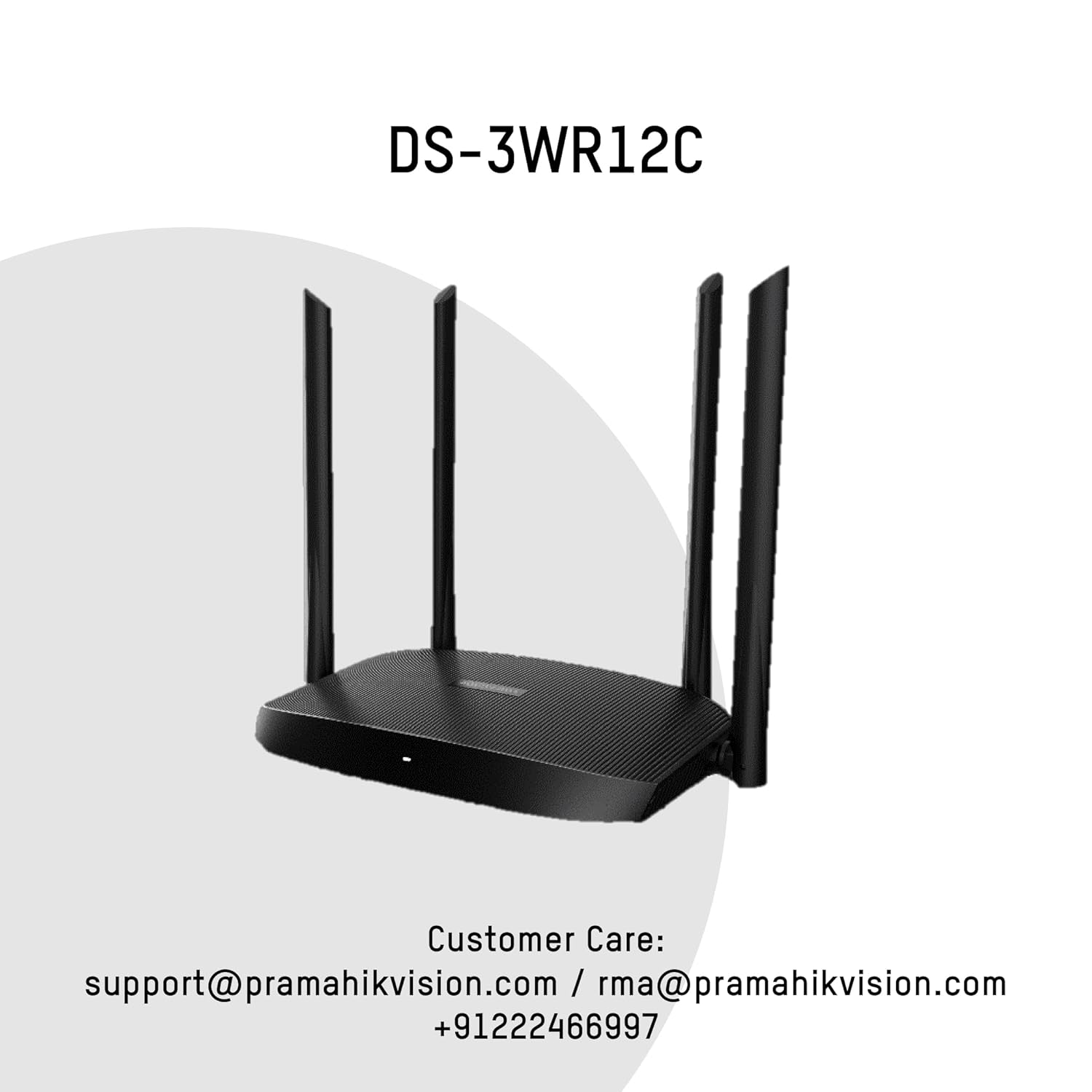 Hikvision Wireless Router AC1200 DS-3WR12C
