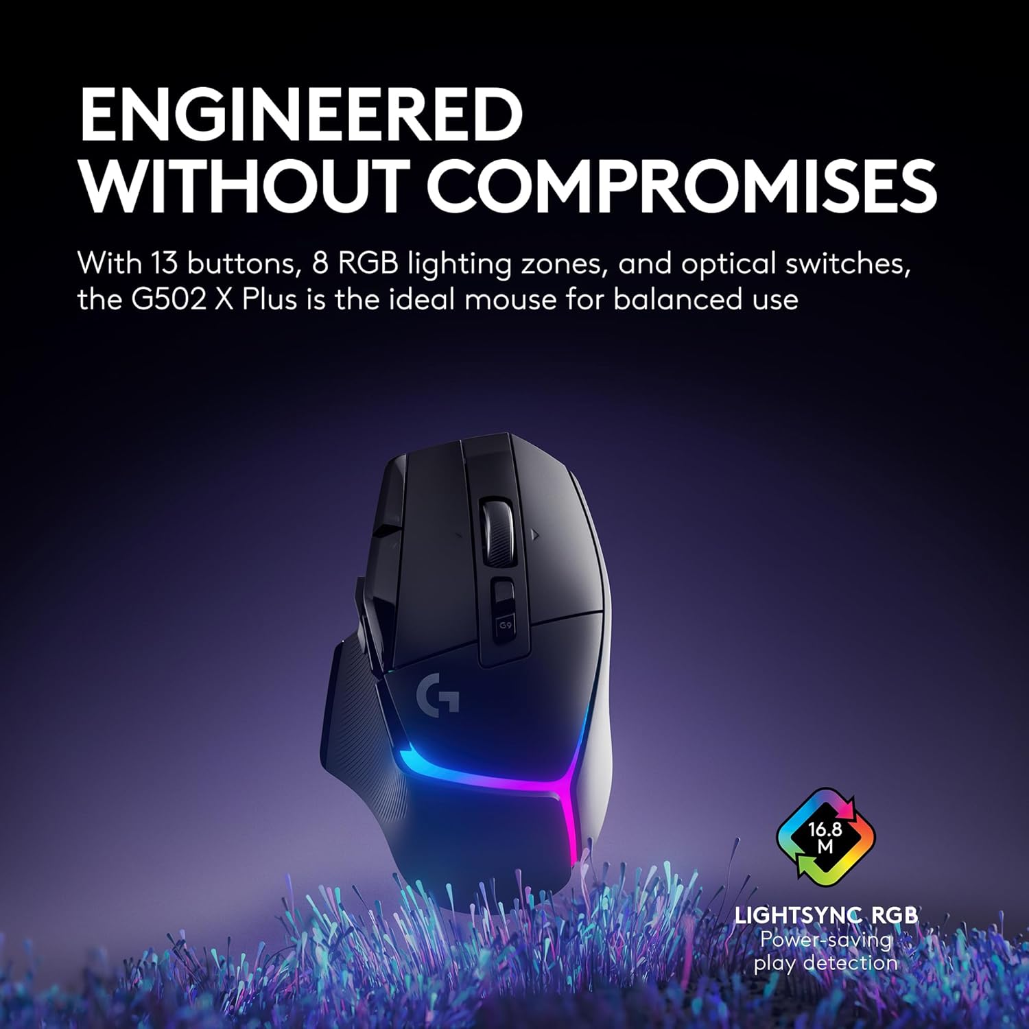 Logitech G502 X PLUS Wireless Gaming Mouse