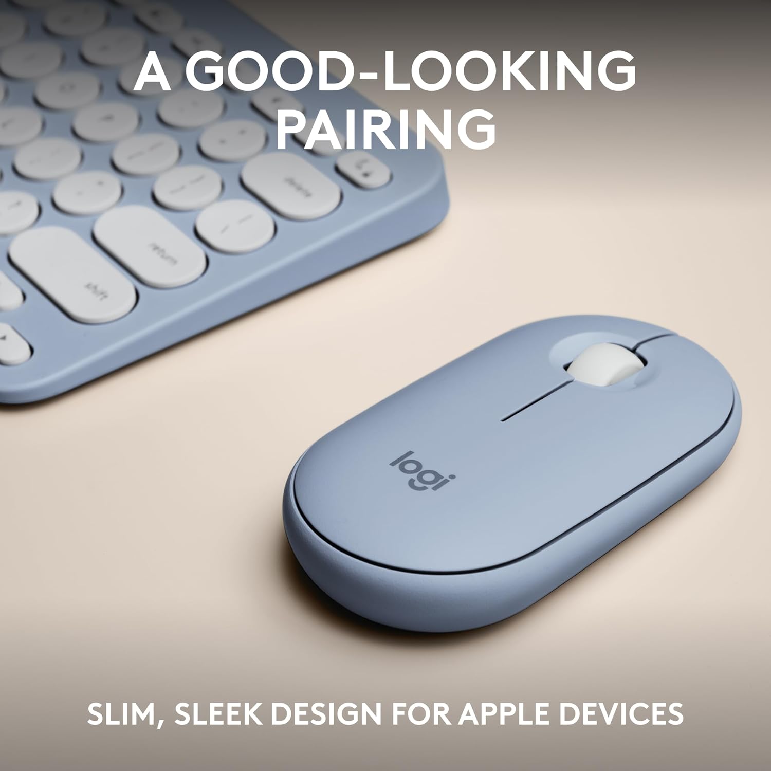 Logitech Pebble 2 Combo – Teclado e Mouse Sem Fio Slim