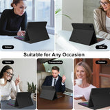 Teclado bluetooth com touchpad para tab s9/x710/s9 fe/s10 fe 11.0