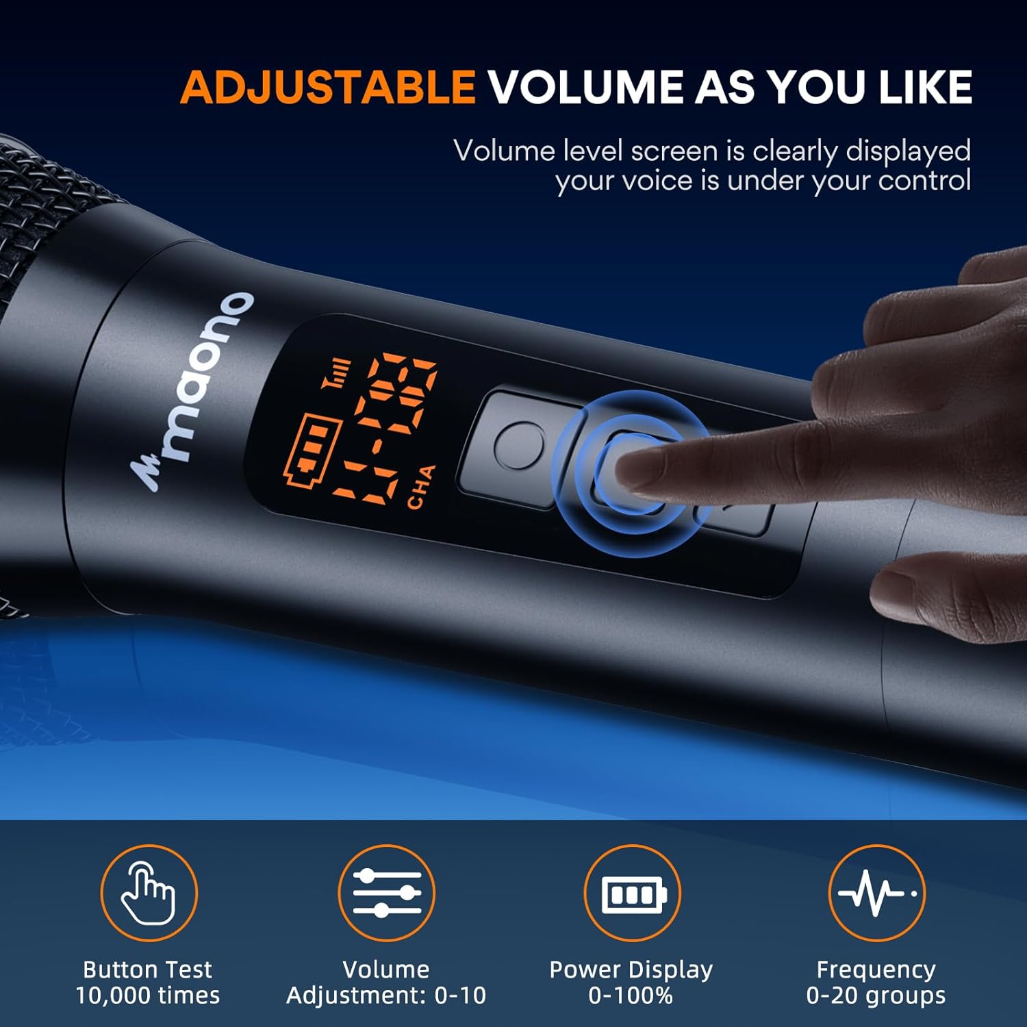 MAONO Wireless Microphone WM760 A2