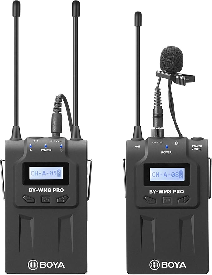 Microfone sem fio UHF BY-WM8 PRO K1