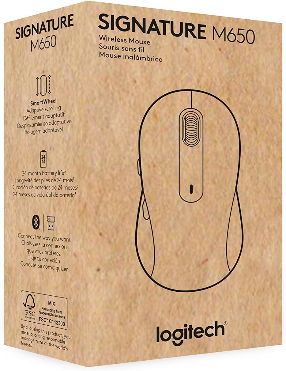 Logitech Signature M650 Wireless Mouse