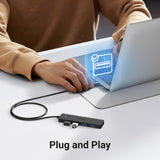 UGREEN USB 3.0 Hub, 4 Ports USB A Splitter Ultra-Slim USB