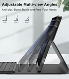 Teclado bluetooth com touchpad para tab s9/x710/s9 fe/s10 fe 11.0"