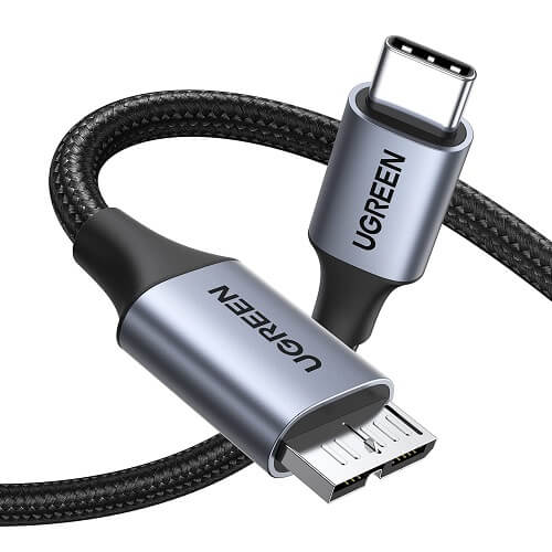 Ugreen Cabo USB Tipo C - micro USB Tipo B