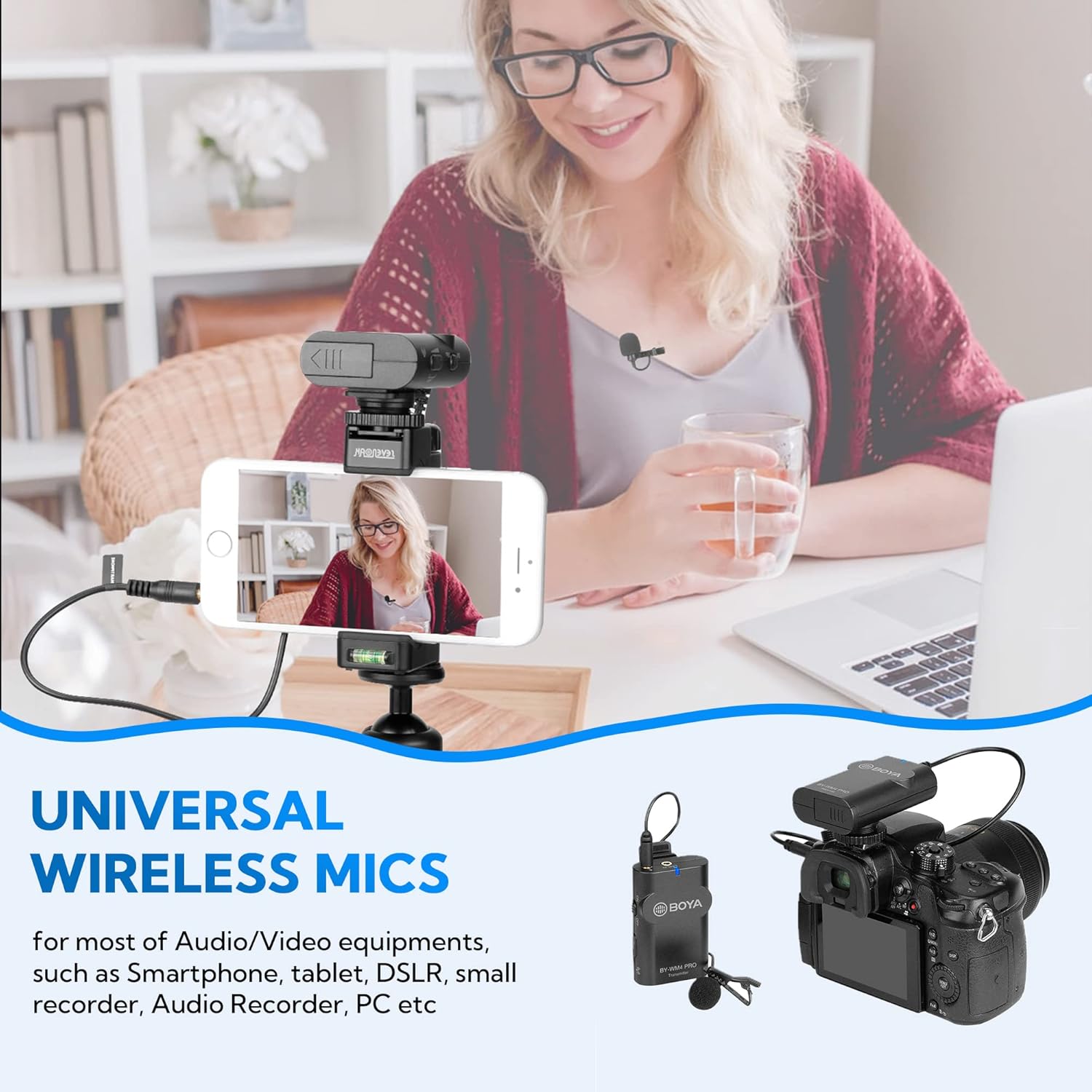 BOYA BY-WM4 PRO K1 Digital Wireless Microphone