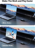UGREEN Active HDMI to VGA Adapter with 3.5mm Audio