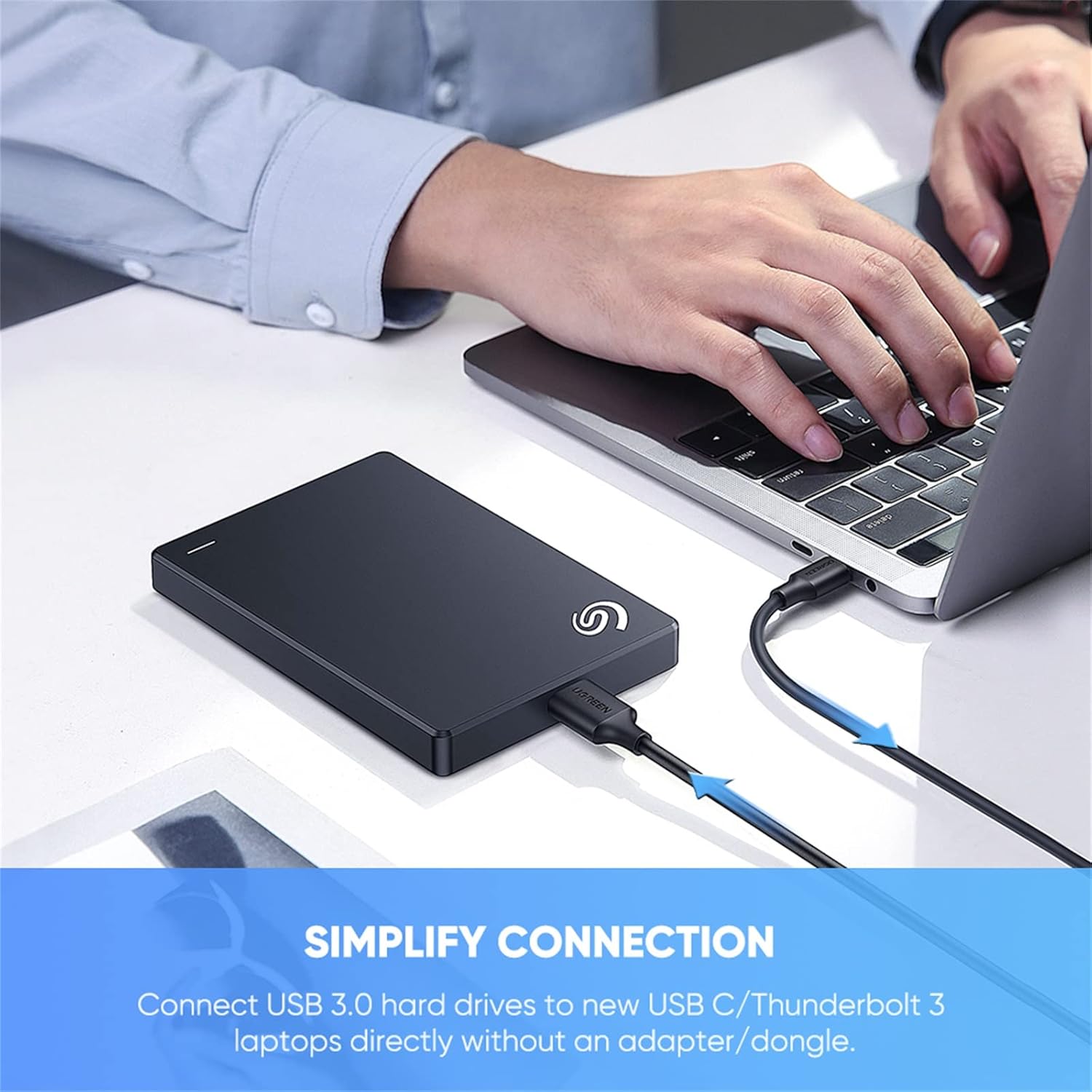 UGREEN USB C to USB 3.0 Micro B Cable