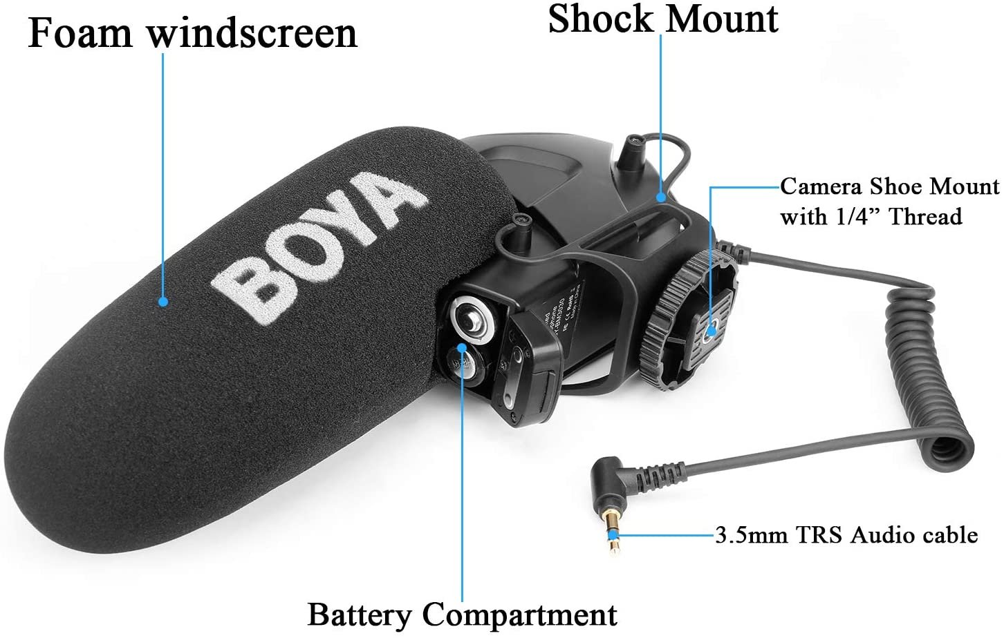 BOYA BY-BM3031 Shotgun Microphone