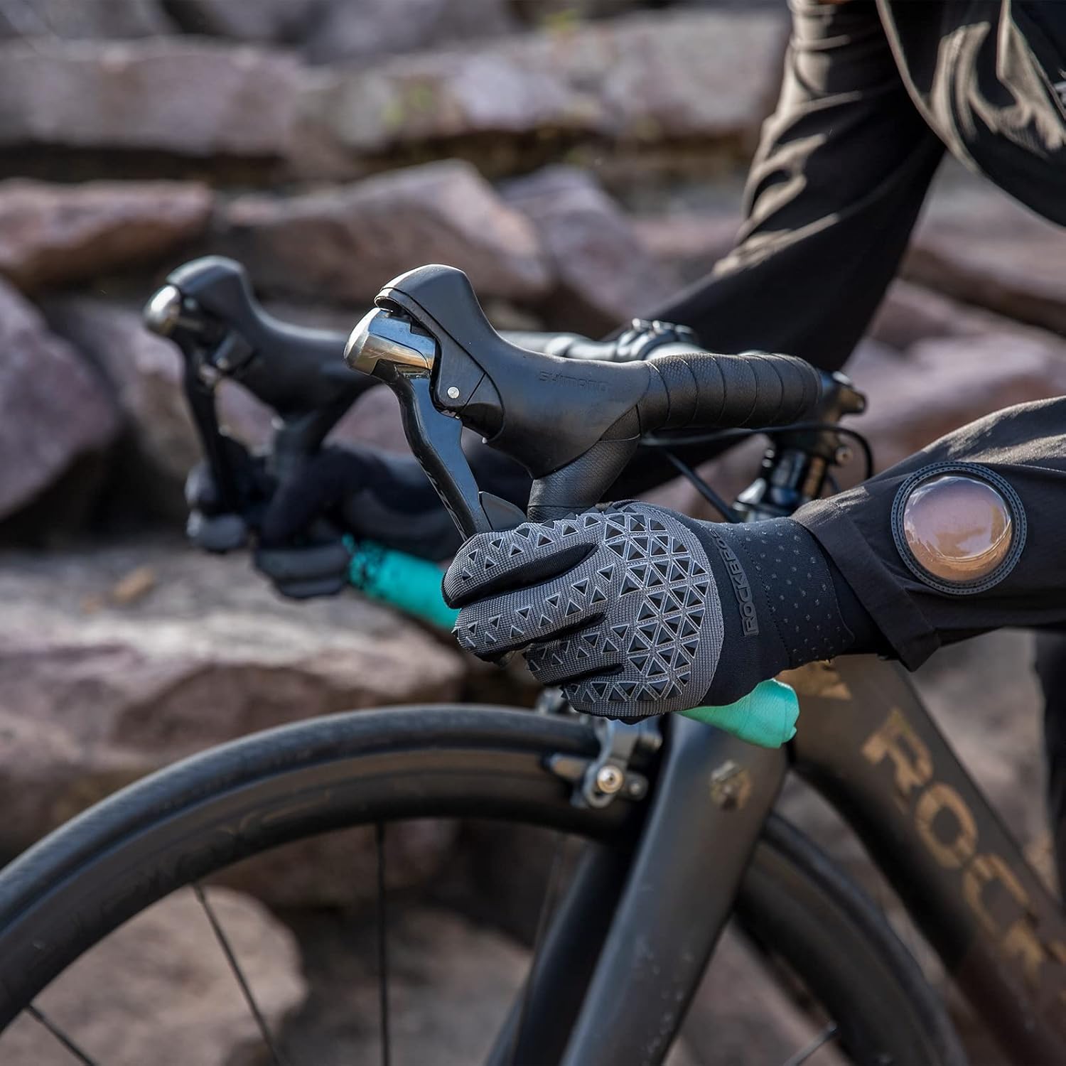 ROCKBROS Mountain Bike Gloves Anti-Slip